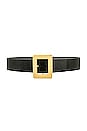 view 1 of 3 Emilia Belt in Black & Gold