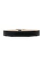 view 2 of 3 Easton Belt in Black & Gold