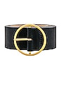 view 3 of 3 Molly Belt in Black & Gold