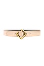 view 1 of 3 Ethan Belt in Latte & Brass