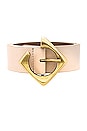 view 3 of 3 Ethan Belt in Latte & Brass