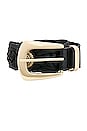 view 3 of 3 CEINTURE MINI WRANGLER JORDANA in Black & Gold