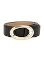 view 3 of 3 Gracie Belt in Black Gold