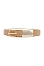 view 3 of 3 CEINTURE AURELIA in Camel & Gold