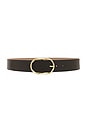 view 1 of 3 Kyra Belt in Olive & Gold