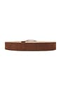 view 2 of 3 Myra Nubuck Belt in Mocha & Silver