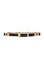 view 1 of 3 Roma Belt in Black & Gold