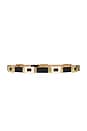 view 2 of 3 Roma Belt in Black & Gold