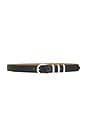 view 1 of 3 Kad Belt in Black & Silver
