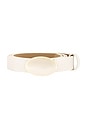 view 3 of 3 Zaid Belt in Gesso & Gold