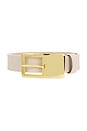 view 3 of 3 Charlie Belt in Bone & Gold