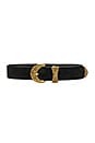 view 1 of 3 CEINTURE PALOMA in Forest & Gold
