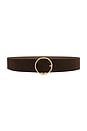 view 1 of 3 Molly Suede in Chocolate & Gold