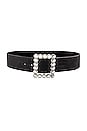 view 1 of 3 Diana Belt in Black & Silver