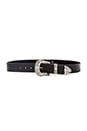 view 1 of 3 Frank Hip Belt in Black & Silver