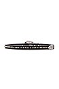 view 2 of 3 Barcelona Belt in Black & Silver