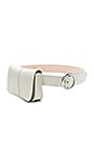 view 1 of 5 Sidney Belt Bag in Pearl & Silver