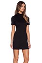 view 2 of 4 Turtleneck Mini Dress in Black