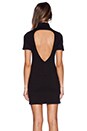 view 3 of 4 Turtleneck Mini Dress in Black