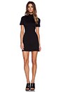 view 4 of 4 Turtleneck Mini Dress in Black