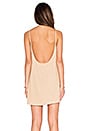 view 3 of 4 Double Strap Mini Dress in Nude