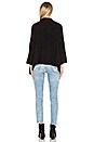 view 3 of 3 Oversize Knit Cardigan Sweater in Black