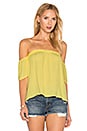 view 1 of 4 Bare Shoulder Top in Yellow