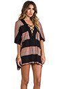 view 3 of 6 Placket Caftan in Boho Stripe