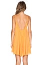 view 3 of 4 ROBE À FINES BRETELLES in Tangerine