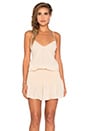 view 1 of 4 Criss Cross Back Halter Dress in Seashell