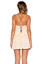 view 3 of 4 Criss Cross Back Halter Dress in Seashell