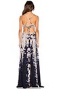 view 4 of 4 Criss Cross Back Maxi Dress in Black Crystal