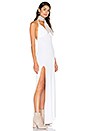view 2 of 3 ROBE LONGUE DOS NU FENDUE CÔTÉ in White