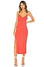 view 2 of 3 Perfect Slip Dress in Candy Red Dot