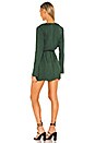 view 3 of 3 Rocio Dress in Forrest Green