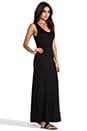 view 3 of 5 Open Back Maxi in Black