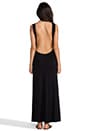 view 4 of 5 Open Back Maxi in Black