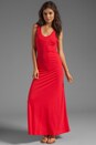 view 2 of 5 Open Back Maxi Dress in Red