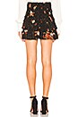 view 3 of 5 Perfect Skort in Black & Rust Floral