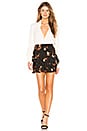 view 4 of 5 Perfect Skort in Black & Rust Floral