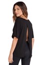 view 1 of 4 CAMISETA ESPALDA DESCUBIERTA BEST BUM in Black