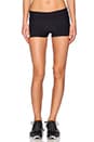 view 1 of 3 Fit Silhouette Yoga Short in Black