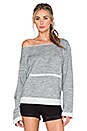 view 1 of 4 OPEN BACK スウェットシャツ in Grey