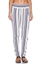 view 1 of 3 Gypsy Pant in Navy Stripe