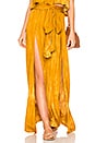 view 1 of 4 Grace Wrap Skirt in Golden Goddess