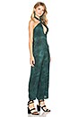 view 2 of 3 Electra Tie Front Jumpsuit in Emerald Coast
