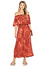 view 2 of 3 Pandora Ruffle Jumpsuit in Coral Bay