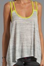 view 3 of 4 2 Strap Tank Top in Stone