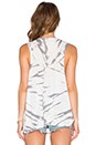 view 3 of 3 Izzy Tank in Grey Tie Dye