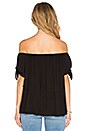 view 3 of 3 Sangria Off Shoulder Top in Black